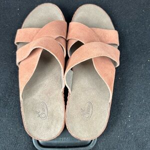 Chaco Women's Sandals in Rust and Beige